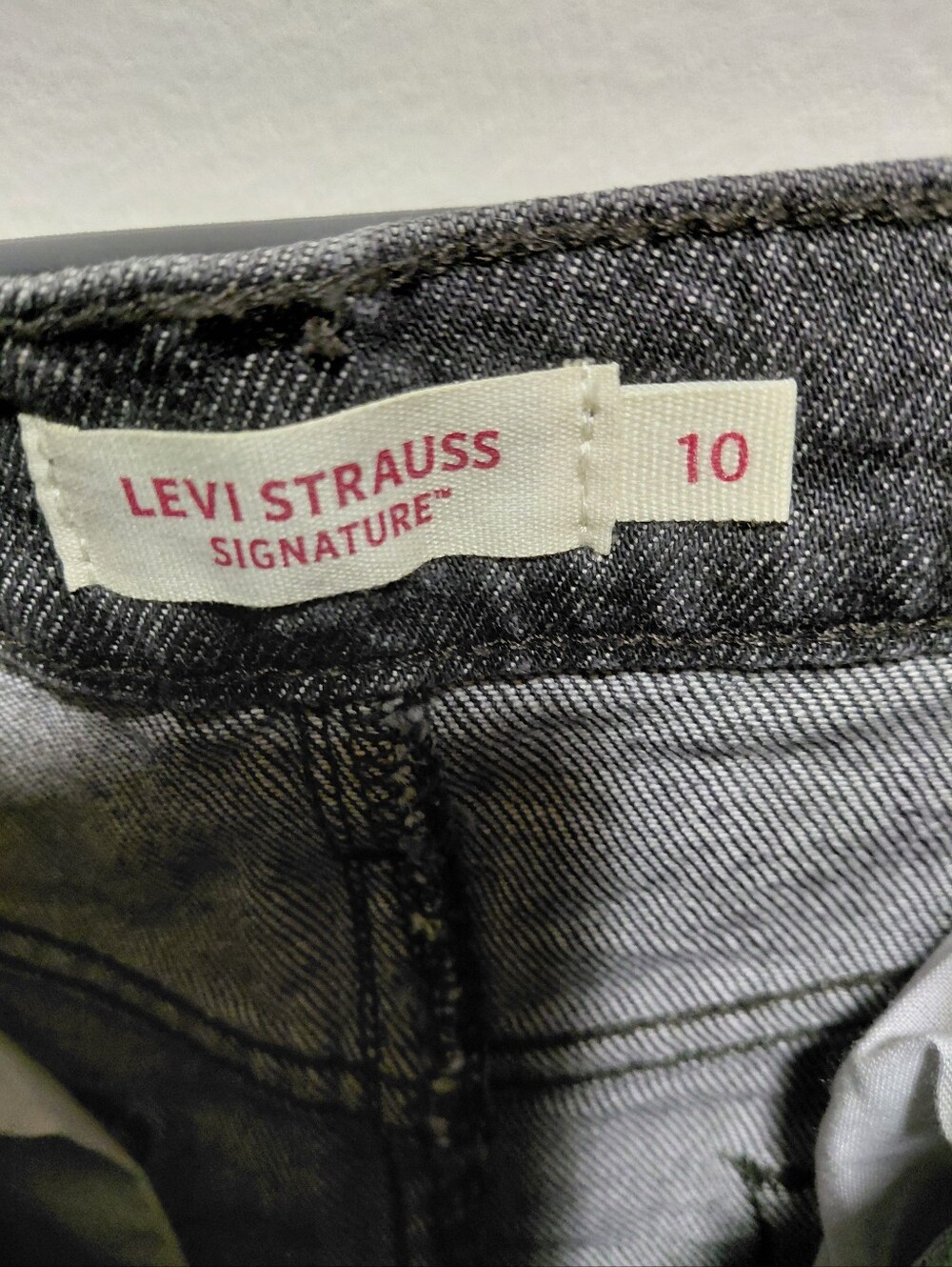 Womens Black Denim Jeans - Picture 3 of 4